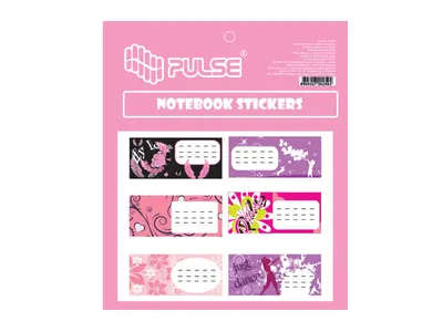 Pulse Nalepnice za sveske za djevojčice