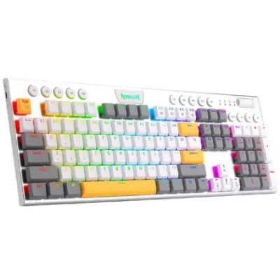 ReDragon Mehanička gaming tastatura Horus K619, RGB, Plavi svičevi, Bijela