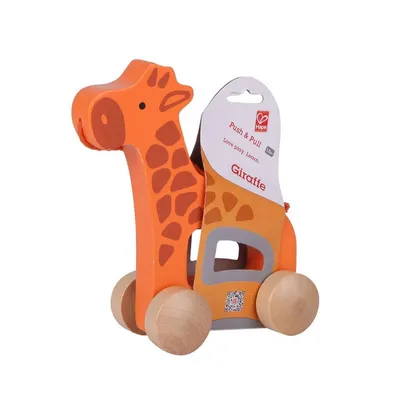 HAPE Drvena žirafa na povlačanje