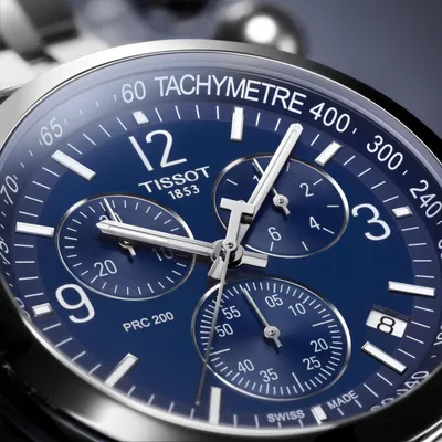 Tissot Muški sat T114.417.11.047.00, Kvarcni mehanizam, Plavo kućište, Srebrne boje
