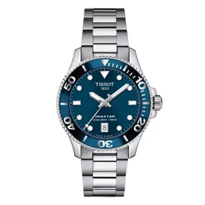 Tissot Ženski sat T120.210.11.041.00, Kvarcni mehanizam, Plavo kućište, Srebrne boje
