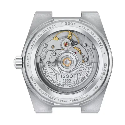 Tissot Ženski sat T137.207.11.091.00, Automatik mehanizam, Zelene kućište, Srebrne boje
