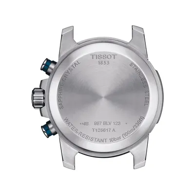 Tissot Muški sat T125.617.11.041.00, Kvarcni mehanizam, Plavo kućište, Srebrne boje