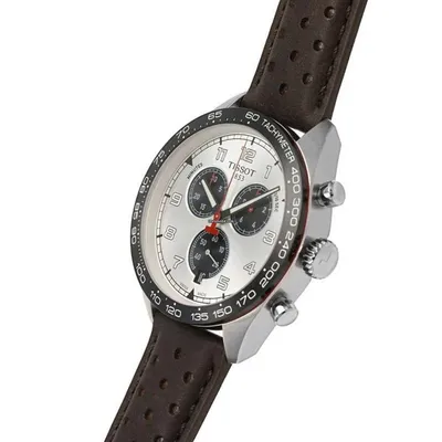 Tissot Muški sat T131.617.16.032.00, Kvarcni mehanizam, Srebrno kućište, Smeđe boje