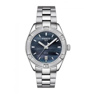 Tissot Ženski sat T101.910.11.121.00, Kvarcni mehanizam, Plavo kućište, Srebrne boje