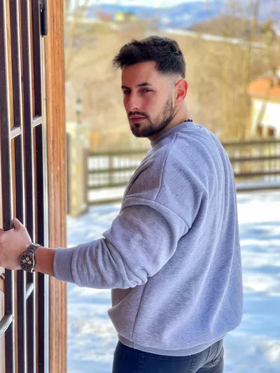 Muška majica oversize 21402117  Siva