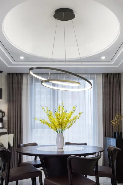 Kry Light Led luster Circo, Crni