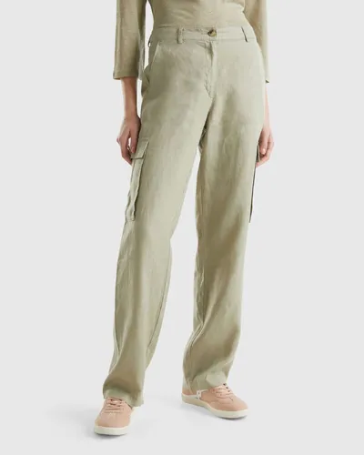 Benetton Pantole  0W9 za žene