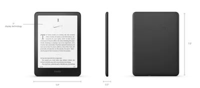 Amazon Kindle čitač e-knjiga 12. generacije 2024 Paperwhite 7" 300ppi/16GB/USB-C/Wi-Fi/BT/Crna