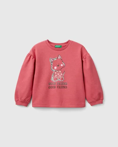 Benetton Majica dugi rukava  0G0 za djevojčice
