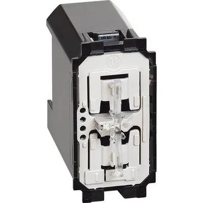 Bticino Poveziva Izmjenična Sklopka K4003C, 1 Modul, Crna