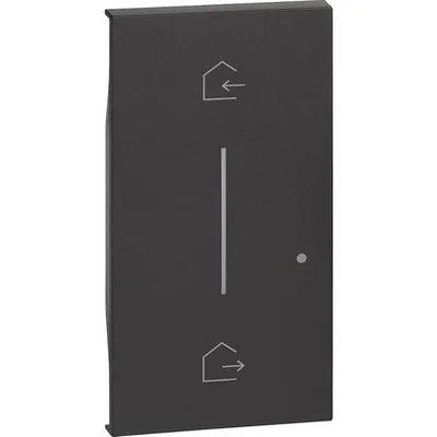 Bticino Pokrivna tipka KG40M2, Crne