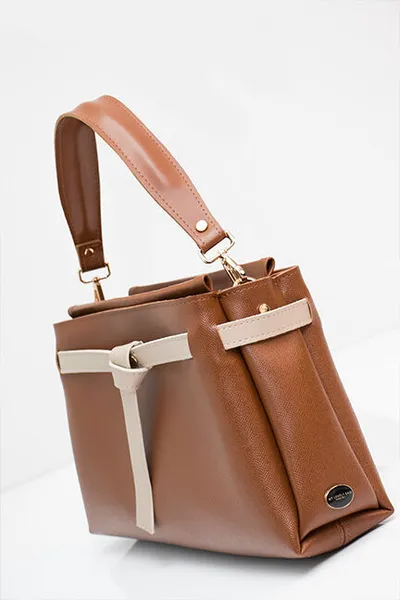 Lovely Bag Ženska torba Sevilla Maxi, Smeđa