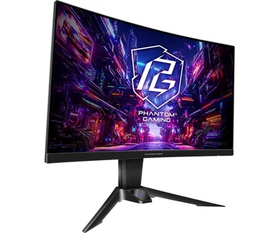 ASRock Gaming monitor PG27QRT2A, 2560 x 1440 QHD/WQHD, 180 Hz, Crni