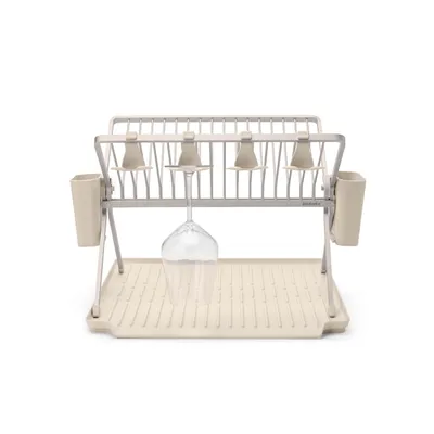 Brabantia SinkSide Sklopiva sušilica za posuđe, Soft, Bež