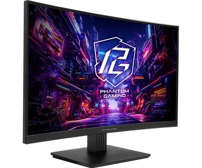 ASRock Gaming monitor PG27QRT1B, 2560 x 1440 QHD/WQHD, 180 Hz, Crni
