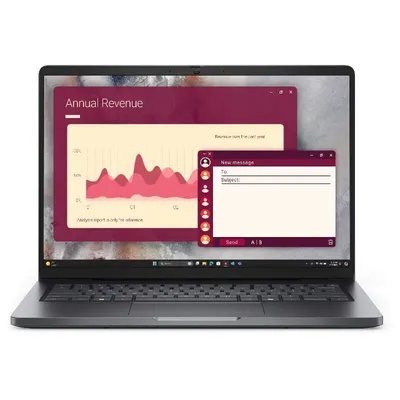 Dell Laptop Pro 14 PC14250, FHD 16GB 512GB