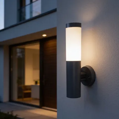 E-light Vrtna lampa zidna  Redmond EL-20341-01W, Ravna