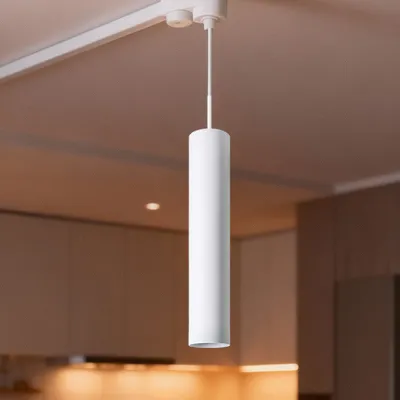 E-light Visilica Led za GU10 šinsku rasvjetu Ollie EL-2392-01, Bijela