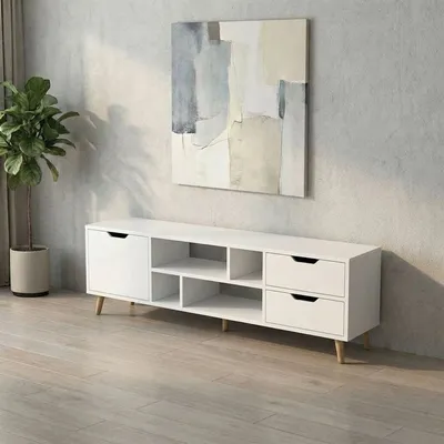 Giga TV komoda Canopia, 140cm, Bijela