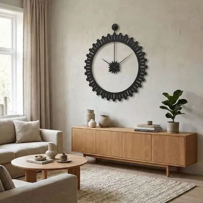 GIGA Elevate dekorativni zidni sat 50 x 59 cm