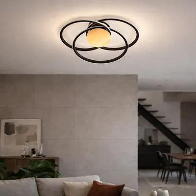 MASS-light Luster Led E-light Flamengo ML-230811203-32W, Crni