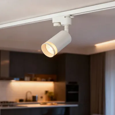 E-light Reflektor Led za GU10 šinsku rasvjetu Norwood EL-2390-01, Bijeli