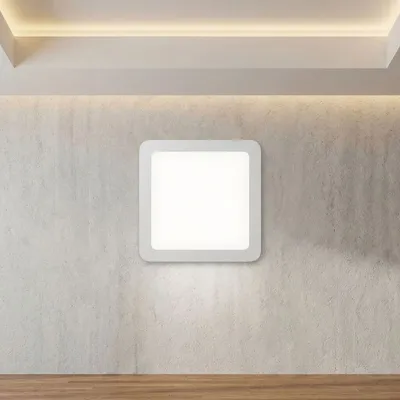 Giga Led Ugradbeni 6000K, 18W, Kockasti, Bijela