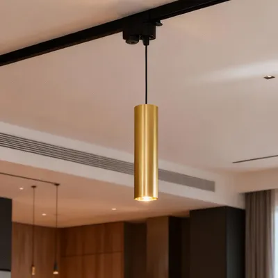E-light Visilica Led za GU10 šinsku rasvjetu Ollie EL-2392-01, Zlatna
