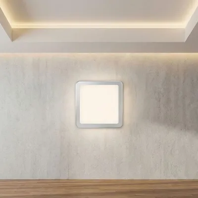 Giga Led Ugradbeni 6000K, 12W, Kockasti, Bijela