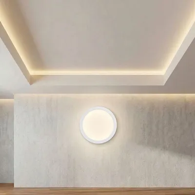 Giga Nadgradna okrugla LED lampa, 6W, 4000K