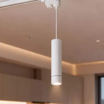 E-light Visilica Led za GU10 šinsku rasvjetu Connor EL-2393-01, Bijela
