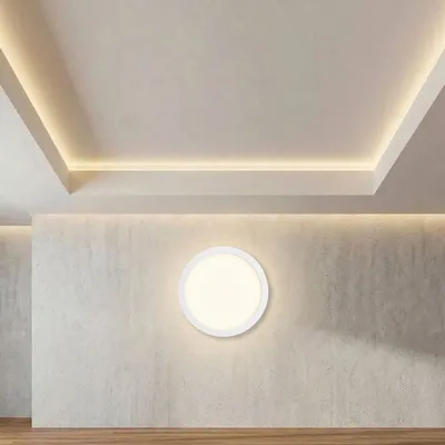 Giga Nadgradna okrugla LED lampa, 18W, 4000K