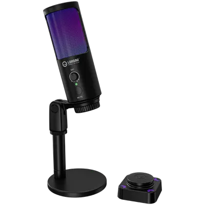 Lorgar Mikrofon SMP40, RGB, 23Hz-20kHz, Crni