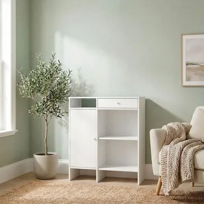 Giga Komoda Taskvia, 78x92 cm, Bijela
