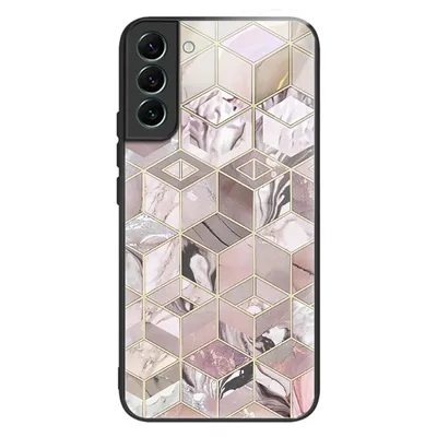 Maska za mobilni telefon Galaxy S24 Block Marble, Šarena
