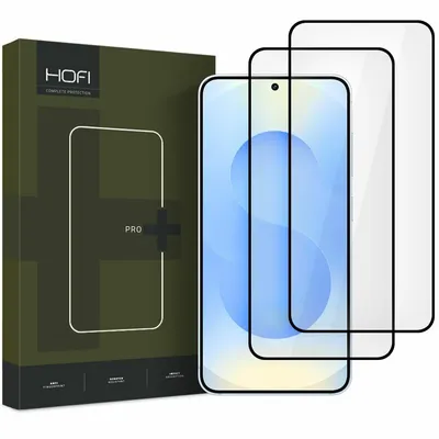 Hofi Zaštitno staklo za mobilni telefon Galaxy S25+ Plus Pro+, 2 komada, Crno