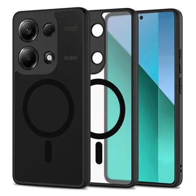 Tech-Protect Magsafe Maska za mobilni telefon za mobilni telefon Xiaomi Redmi Note 13 4G / LTE Magmat, Crna