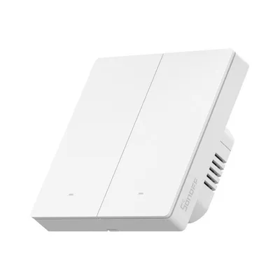 Sonoff Dvopolni pametni prekidač M5-2C-86, Wi-Fi, Bijeli