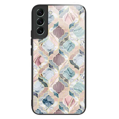 Maska za mobilni telefon Galaxy S24 Tile Marble, Šarena