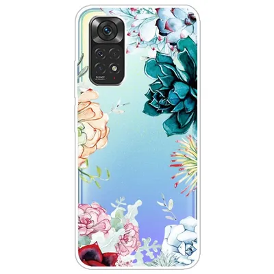 Maska za mobilni telefon Xiaomi Redmi Note 11S 4G / Redmi Note 11 4G Succulent, Šarena
