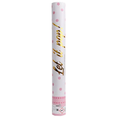 Partydeco Konfeti 9916470, Okrugli, 40 cm, Roze