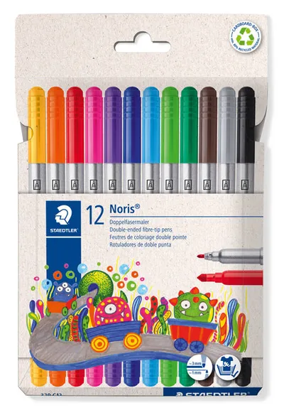 Staedtler Flomaster Noris obostrani (40847) 11447, 12 komada