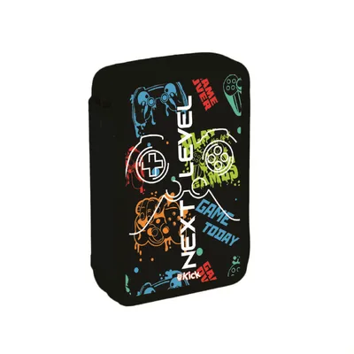 Tomo šped Pernica 2-zip Next Level 32269, Crna