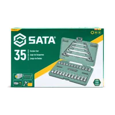 Sata Set nasadnih ključeva TX i E-TX, 1/4", 3/8" i E ključeva