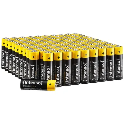 Intenso AA Baterije alkalne 100 komada, LR6/100, 1.5 V