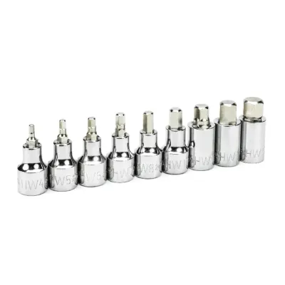 Sata Ključ nasadni Imbus, 1/2", 4-17 mm, 9 komada