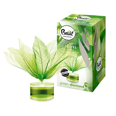Brait Osvježivač prostora mirisni listovi Green Diamond, 50ml