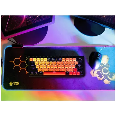 Tracer Podloga za miš Gamezone Hexy 1, RGB, 80 x 30 cm
