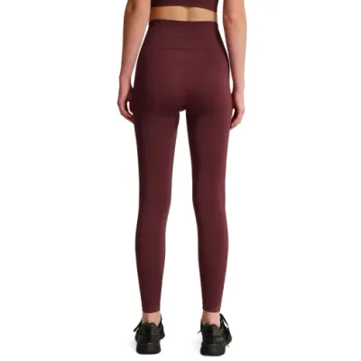 Hummel Ženske helanke Hmltif Seamless High Waist Tights, Bordo